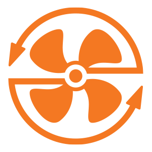 Ícono de ventilación